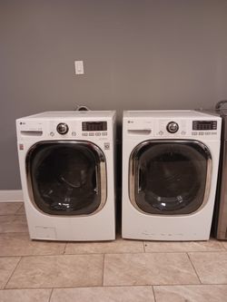 LG washer and dryer