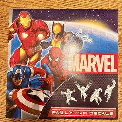 MARVEL Family Car Decals