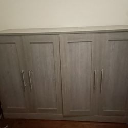 Alpine Queen Murphy Cabinet Bed