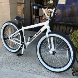 SE Bikes Maniacc Flyer BMX Bike Arctic White