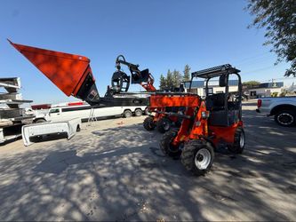 Everun EREL10 Electric Wheel Loader 1-Ton Front Loader 72V LiPo Brand New