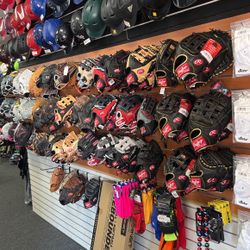 New And Used Baseball / Softball Gloves - Prices Vary 