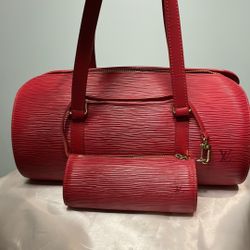 Louis Vuitton Red Epi Pappillon