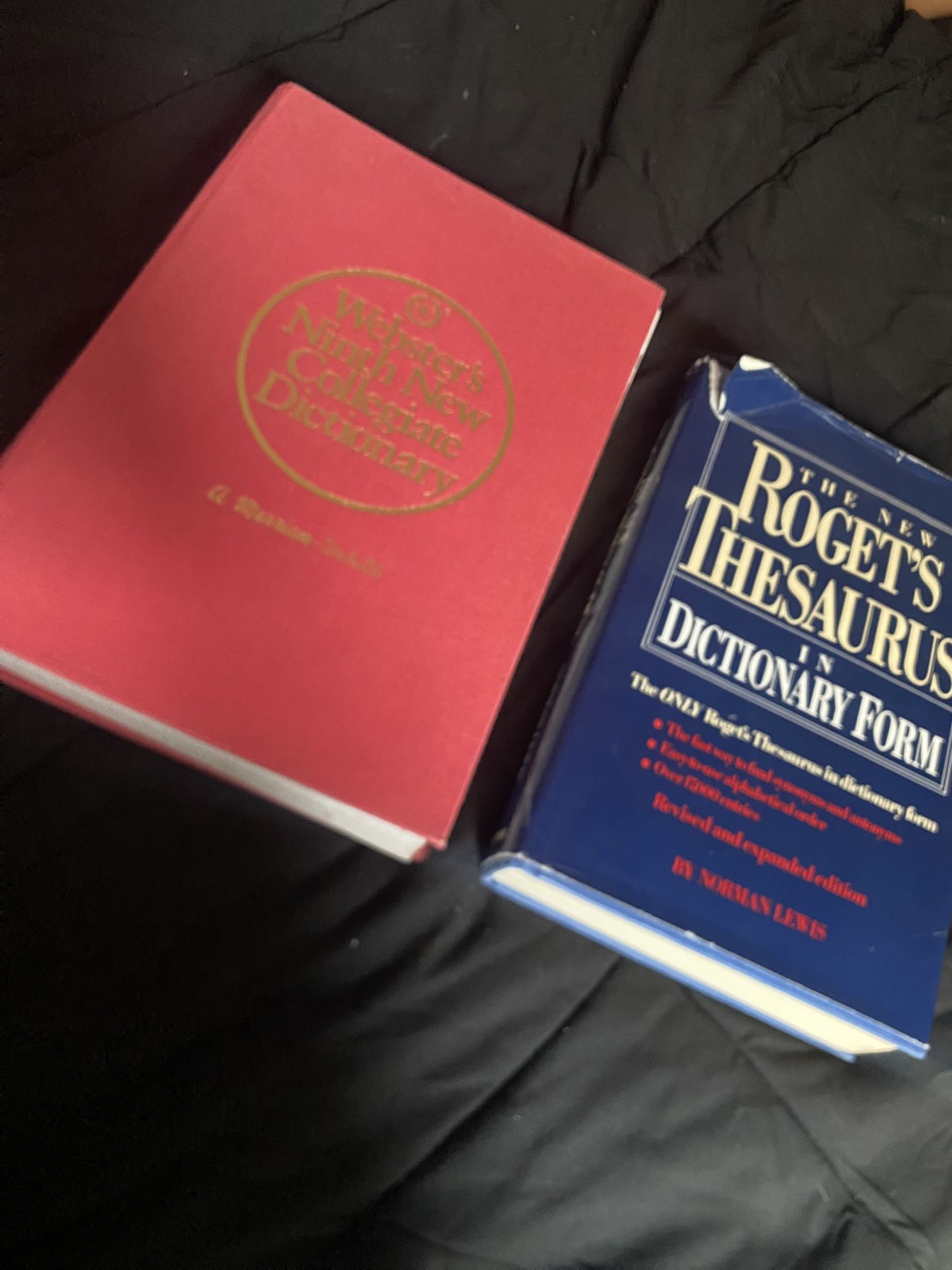 Websters Dictionary & Rogets Thesaurus