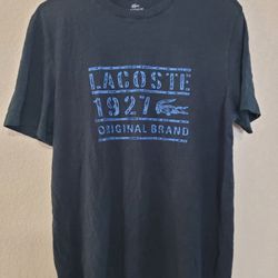 Lacoste Graphic T Shirt Men’s Size S
