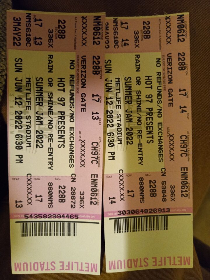 Summerjam Tickets GOING FAST!!!