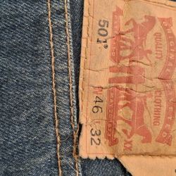 501 Levi Button Up Men Jeans  