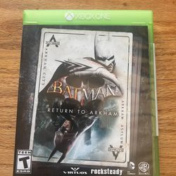 Batman: Return to Arkham – Xbox One Disc – Tested & Working