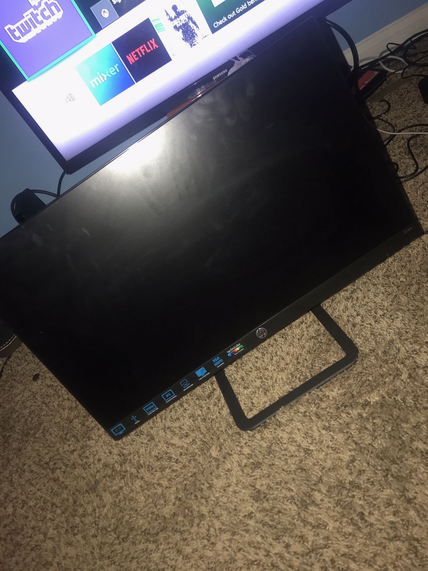 22” HP MONITOR