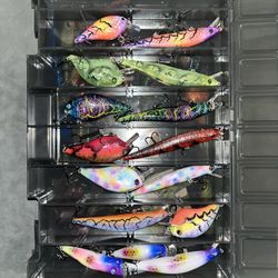 Custom Painted Fishing Lures 