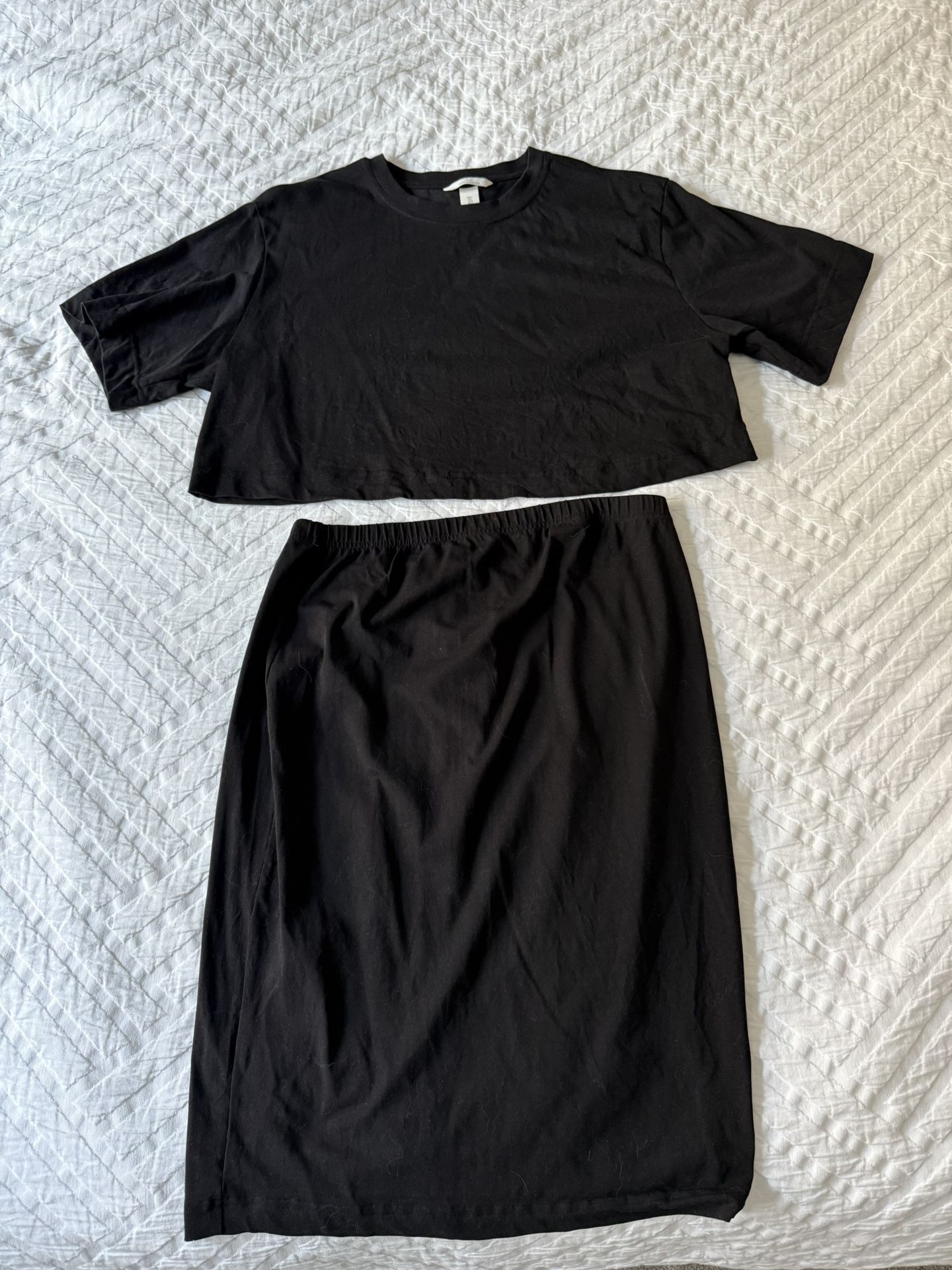 Mama 2 Piece Top and Skirt Set