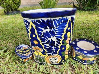  Set Of 3 Pz Talavera  Bathroom  