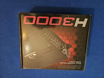 3000 watt Mono Amplifier
