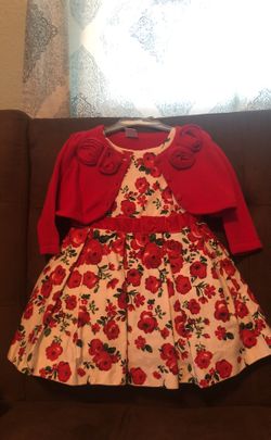 Beautiful holiday dress from Janie and Jack just used once.