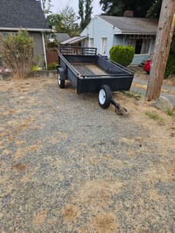 Cargo tilt, ramp, flat bed or side rail trailer