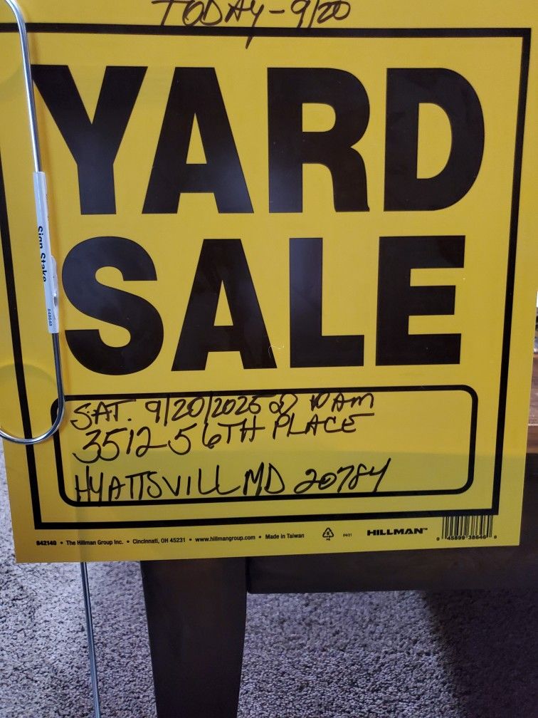 Yard Sale
