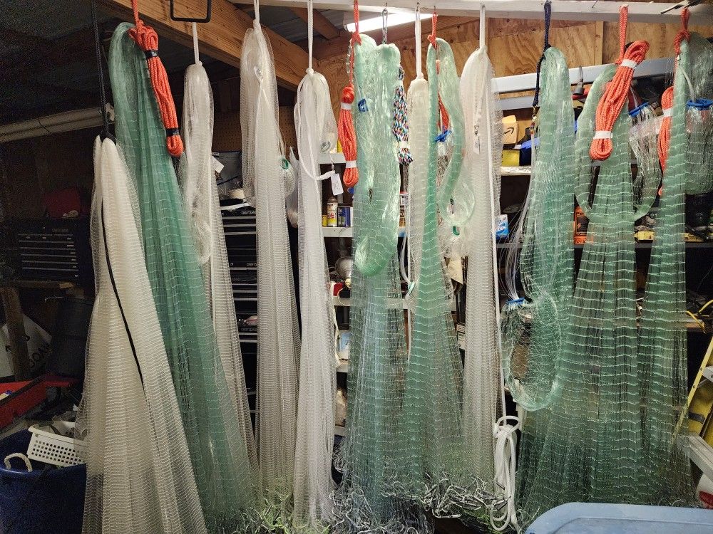 I Have 12ft 3/8 Bait Nets.