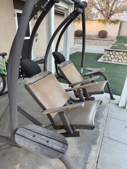 Dual recliner Swing
