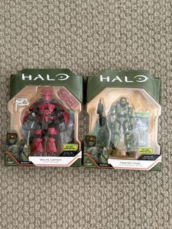 Halo Infinite Action Figure Bundle – Master Chief & Brute Captain – New in Package  💲OBO**