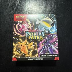 Pokémon TCG Scarlet & Violet Paldean Fates Booster Bundle
