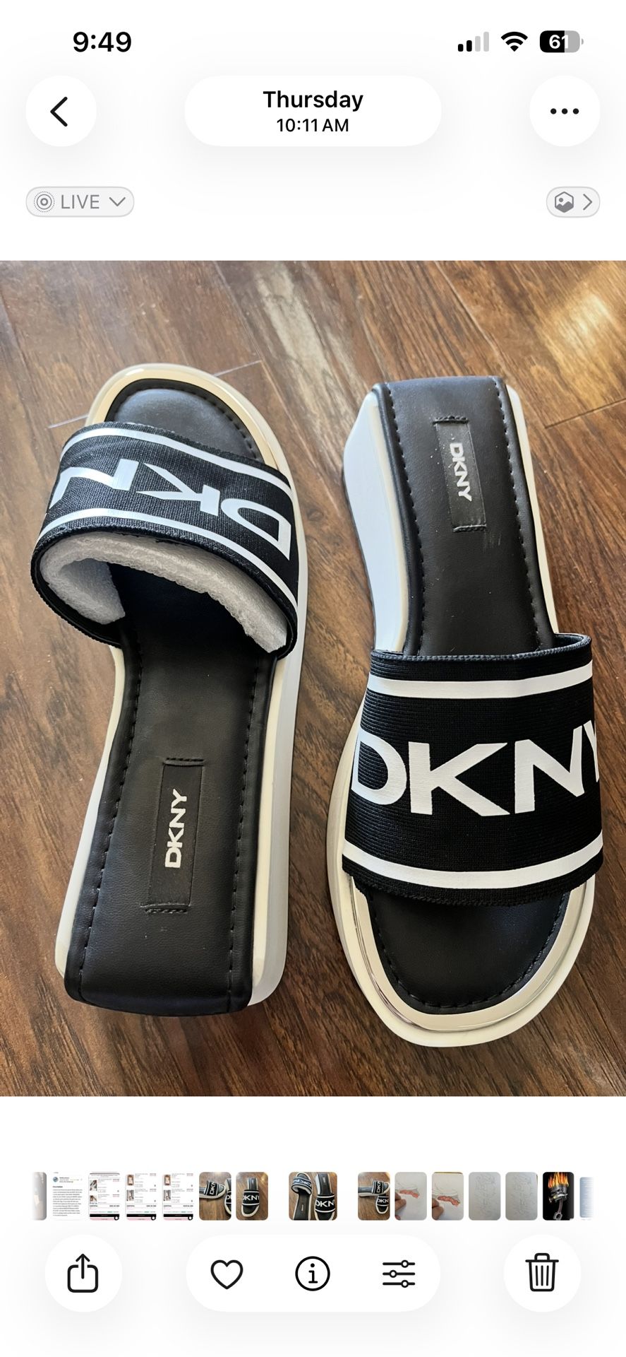 DKNY Sandals