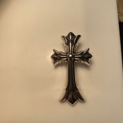 CHROME HEARTS Double Cross Pendant 