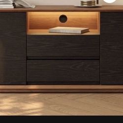 55” povison tv console