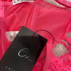 Sexy Lingerie Sets for Women Naughty Crotchless Corset Bodysuit Rave Outfits Mini Skirt with Garter 2 Piece