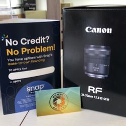 Canon RF Lens 28-70mm f2.8 (Downey, Ca)