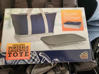 Insulated Casserole Tote -New