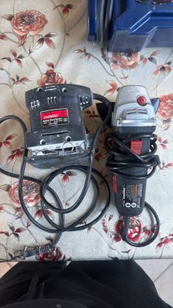 Drill Master 120V Orbital Hand Sander Item 61509 Sanding Pad 4" X 4-1/2"