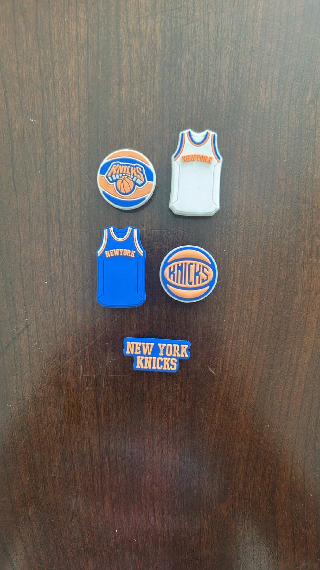 NY Knicks Croc Charms/ Shoe Charms/ Jibbitz
