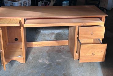 Wood Computer Desk