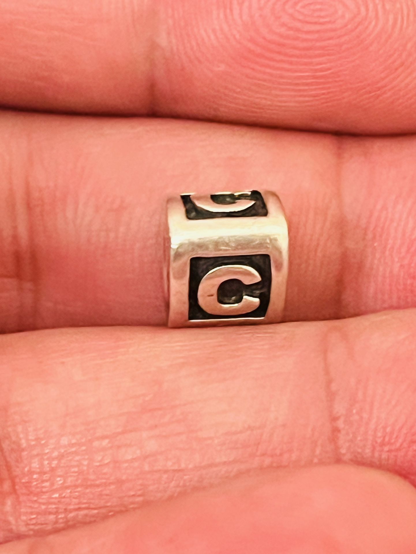 Designer Pandora S925 ALE Sterling Silver Alphabet Letter