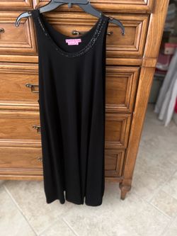 Black coverup dress