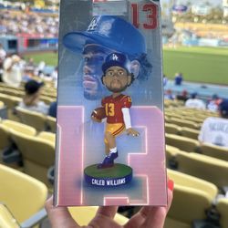 Caleb Williams Bobblehead Dodgers SGA 8/10