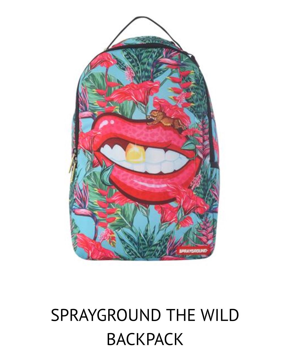 Sprayground backpack the wild Lips