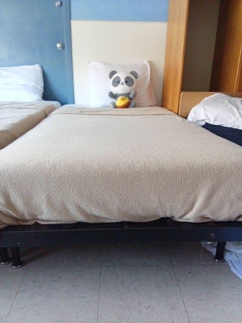 Bed And Panda Bear