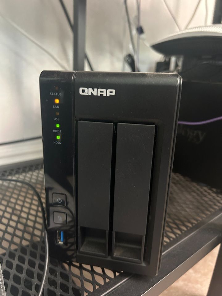 QNAP TS-251+ 2-bay NAS w/8GB RAM & (2) 4TB Hard Drives