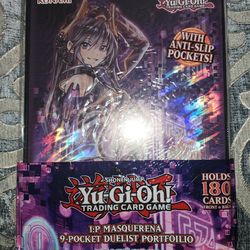 Yu-Gi-Oh IP Masquerena 9-Pocket Duelist Portfolio