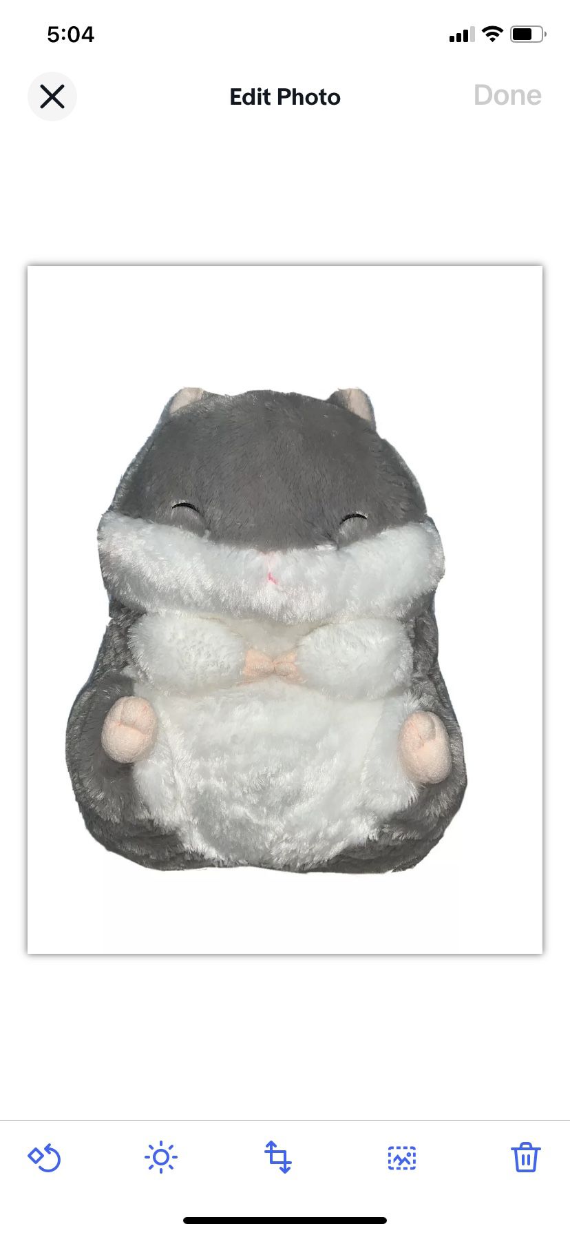 EXCLUSIVE Amuse Collection Hamster Plushie LARGE Limited Time 
