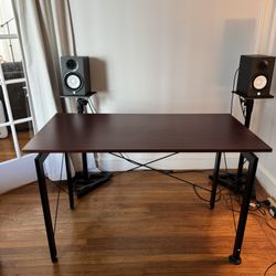 Wooden desk