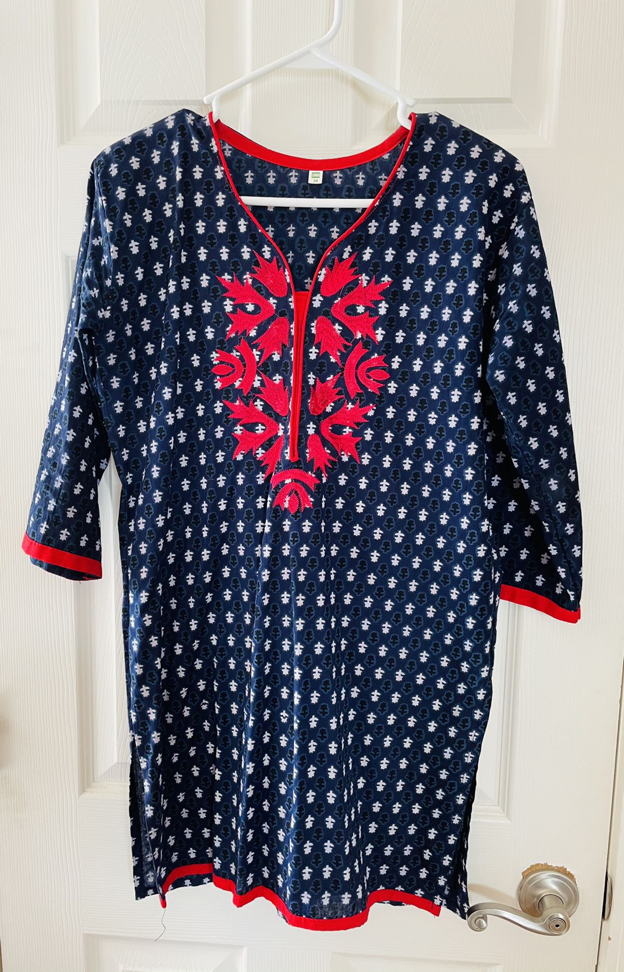 Small Size Cotton  Tunic Top 