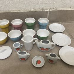 Kids Cups And Plates Set (Glass)