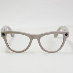Ray-Ban Meta Skyler Gen 2 Shiny Chalky Gray Transitions  AI Smart Glasses