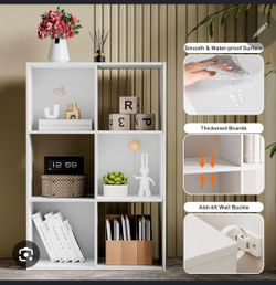6 cube storage organizer