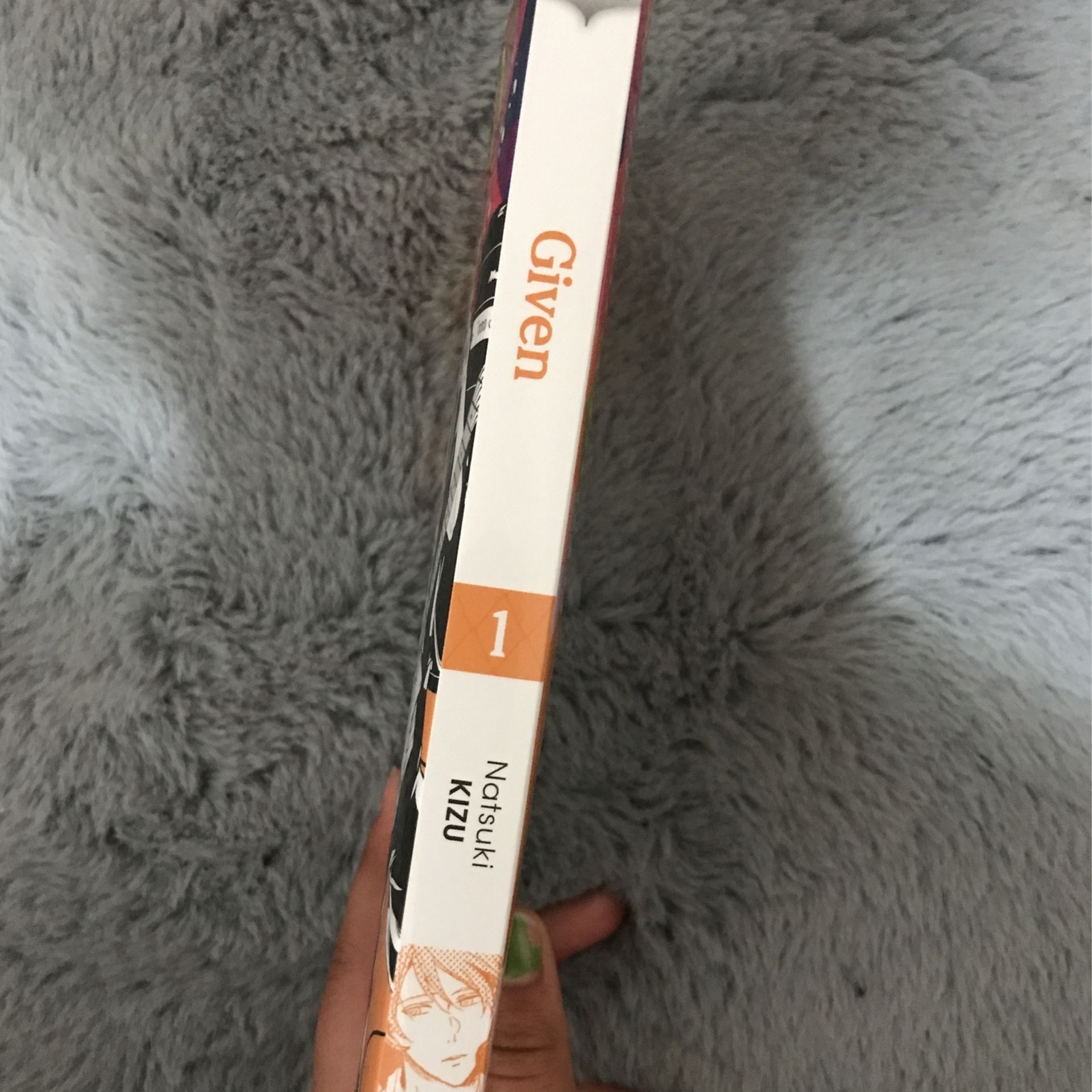 given manga in perfect condition .