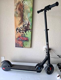 SmooSat Electric Scooter Black Foldable