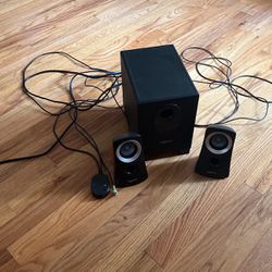 Speakers And Subwoofer