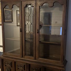 Vintage China Cabinet 